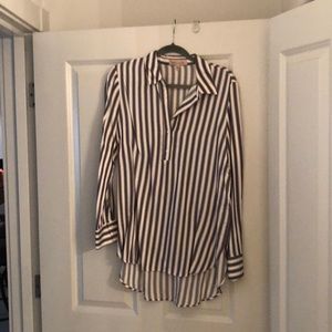 Pinstripe blouse